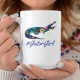 Hashtag Gator Girl Floral Coffee Mug Personalized Gifts