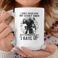 I Don’T Know How My Story Ends But It Will Never Say I Gave Up Coffee Mug Personalized Gifts