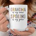 Kids For Grandma Grandma Is My Name Spoiling Is My Game Coffee Mug Funny Gifts