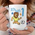 Kinder Erster 1 Geburtstag Fußball Löwe Ich Bin Eins 1 Jahr Tassen Lustige Geschenke