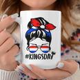 Koningsdag Netherlands Messy Bun Kingsday Dutch Kings Day Coffee Mug Unique Gifts