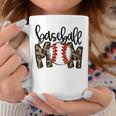 Mothers Day Baseball Mom Leopard Game Day VibesBall Mom Coffee Mug Unique Gifts