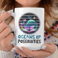 Oceans Of Possibilities Summer Reading 2023 Retro Vintage Coffee Mug Unique Gifts