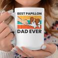 Papillon Dog Owner Best Papillon Dad Ever Coffee Mug Unique Gifts