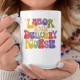 Retro Labor And Delivery Nurse School Rn Ob Nurse Week Women Coffee Mug Personalized Gifts