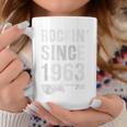 Rockin Awesome Since 1963 Legendary Rockstar 60Th Birthday Coffee Mug Funny Gifts