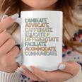 Sped Special Education Teacher Laminate Advocate Caffeinate Coffee Mug Unique Gifts