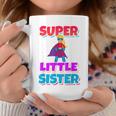 Super Awesome Superhero Best Little SisterCoffee Mug Unique Gifts