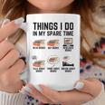 Things I Do In My Spare Time Read Books Funny Books Lover Coffee Mug Funny Gifts
