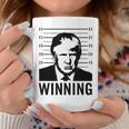 Trump Hot Winning 2024 45 47 Re-Elect President Coffee Mug Unique Gifts