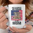 Veteran Mother Favorite Veteran Mothers Day Proud Kids Son Coffee Mug Funny Gifts