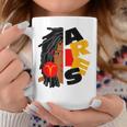 Womens Aries Girl Afro Locs Girl Zodiac Signs Birthday Coffee Mug Unique Gifts