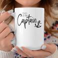 Womens Funny Captain Wife Dibs On The Captain Coffee Mug Unique Gifts