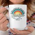 Womens I Believe In Holding Grudges Ill Heal In Hell Heart Rainbow Coffee Mug Unique Gifts