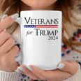 Womens Trump 2024 Veterans For Trump 2024 Coffee Mug Funny Gifts