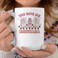 You Give Me Tachycardia Funny Icu Rn Nurse Valentines Day V4 Coffee Mug Funny Gifts
