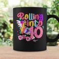 10 Years Old Birthday Rolling Into 10 Years Roller Skates Coffee Mug Gifts ideas