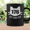 176 Cat Years Old 40Th Birthday Gift For Cat Lovers Coffee Mug Gifts ideas