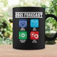 2021 Forecast New Dad Mom Baby Announcement Pregnancy Gift Coffee Mug Gifts ideas