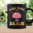 Kiss Your Brain Cute Teacher Appreciation Back To School  Coffee Mug