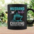 Husband And Wife Cruising Partners For Life Cruise Couples  Coffee Mug