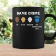 Stop Racism Same Crime No Racism End Racism Anti Racism  Coffee Mug