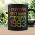 30 Geburtstag Vintage 30 Jahre Legendär Seit Februar 1993 Tassen Geschenkideen