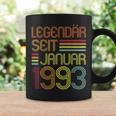 30 Geburtstag Vintage 30 Jahre Legendär Seit Januar 1993 Tassen Geschenkideen