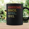 30 Year Old Awesome Since April 1993 30Th Birthday Coffee Mug Gifts ideas