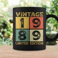 34 Year Old Gifts Vintage 1989 Limited Edition 34Th Bday Coffee Mug Gifts ideas