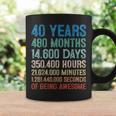 40 Year Old Gift Decorations 40Th Bday Awesome 1983 Birthday Coffee Mug Gifts ideas