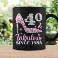 40Th Birthday For Women 40 And Fabulous Since 1983 Coffee Mug Gifts ideas