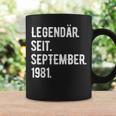 42 Geburtstag Geschenk 42 Jahre Legendär Seit September 198 Tassen Geschenkideen