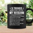 5 Things You Should Know About My Husband October Coffee Mug Gifts ideas