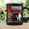 5 Things You Should Know About My Uncle Happy Fathers Day Coffee Mug Gifts ideas