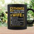 5 Things You Should Know About My Wife Funny Mommy Coffee Mug Gifts ideas