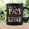 60Th Birthday Gifts For Women Floral Made In 1963 Birthday Coffee Mug Gifts ideas