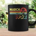 71 Years Old 71St Retro Birthday March 1952 Coffee Mug Gifts ideas