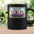 80S Paint Splash Cassette Tape Vintage Mix Tape Coffee Mug Gifts ideas