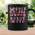 Abc Alphabet I Love You English Teacher Valentines Day Coffee Mug Gifts ideas