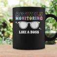 Actively Monitoring Like A Boss Testing Day Funny Teacher Coffee Mug Gifts ideas