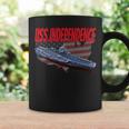 Aircraft Carrier Uss Independence Cv-62 For Grandpa Dad Son Coffee Mug Gifts ideas