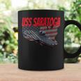 Aircraft Carrier Uss Saratoga Cv-60 Idea For Grandpa Dad Son Coffee Mug Gifts ideas