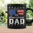 All American Dad 4Th Of July Usa America Flag Sunglasses Coffee Mug Gifts ideas