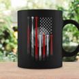 American Flag Vintage Baseball Flag Dad Mom Tee Coffee Mug Gifts ideas