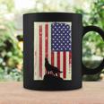 American Wolf Hunter Patriotic For Dad Fathers Day Gift For Mens Coffee Mug Gifts ideas