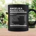 Angelika Nutrition Facts Name Named _ Funny Coffee Mug Gifts ideas