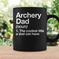 Archery Dad Definition Funny Sports Coffee Mug Gifts ideas