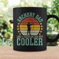 Archery Dad Funny Fathers Day For Archer Bow Hunter Coffee Mug Gifts ideas