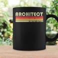 Architect Funny Job Title Profession Birthday Worker Idea Coffee Mug Gifts ideas